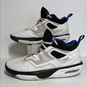 Jordan Stay Loyal 3 White Game Royal Black Men’s sz 9 Basketball Shoes